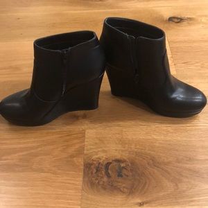 Jessica Simpson leather booties